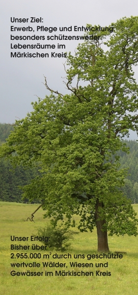 F&ouml;rderverein Naturschutz M&auml;rkischer Kreis e.V. - Projektziele und -erfolge