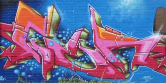 Typische Graffiti am Stilleking, &copy; FNMK 2004